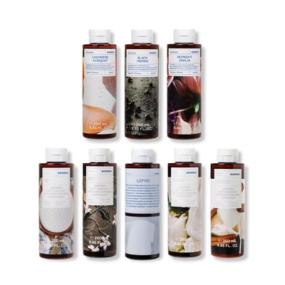 8 Full Size Showergels