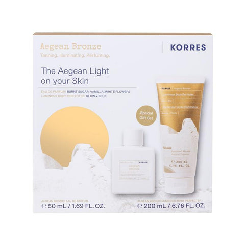 Aegean Bronze Eau De Parfum 50ml + Aegean Bronze Luminous Body Perfecter 200ml