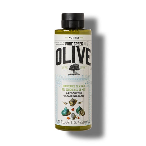 Sea Salt Pure Greek Olive Shower Gel